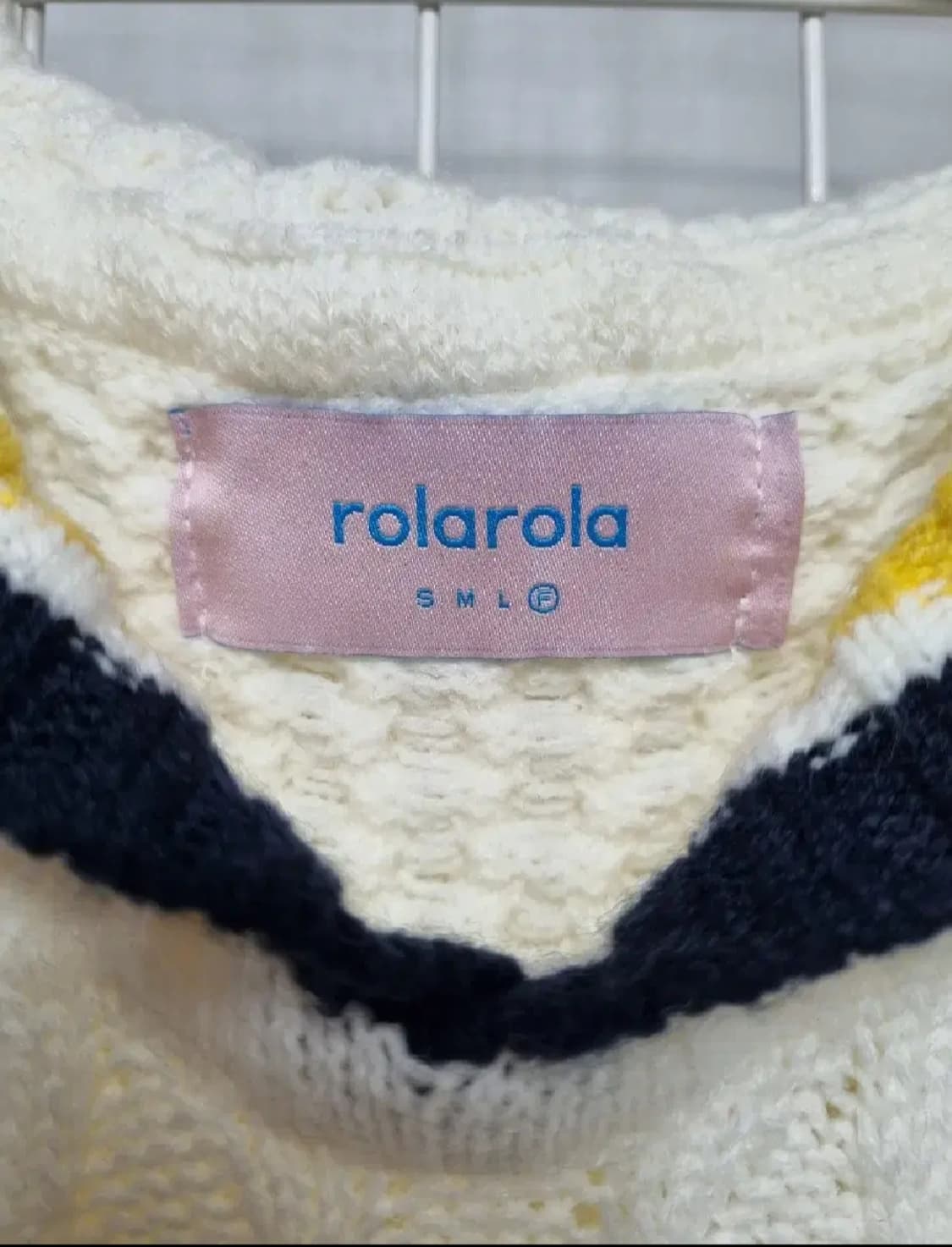 로라로라 세일러카라 니트 free (새상품급) 상품이미지7