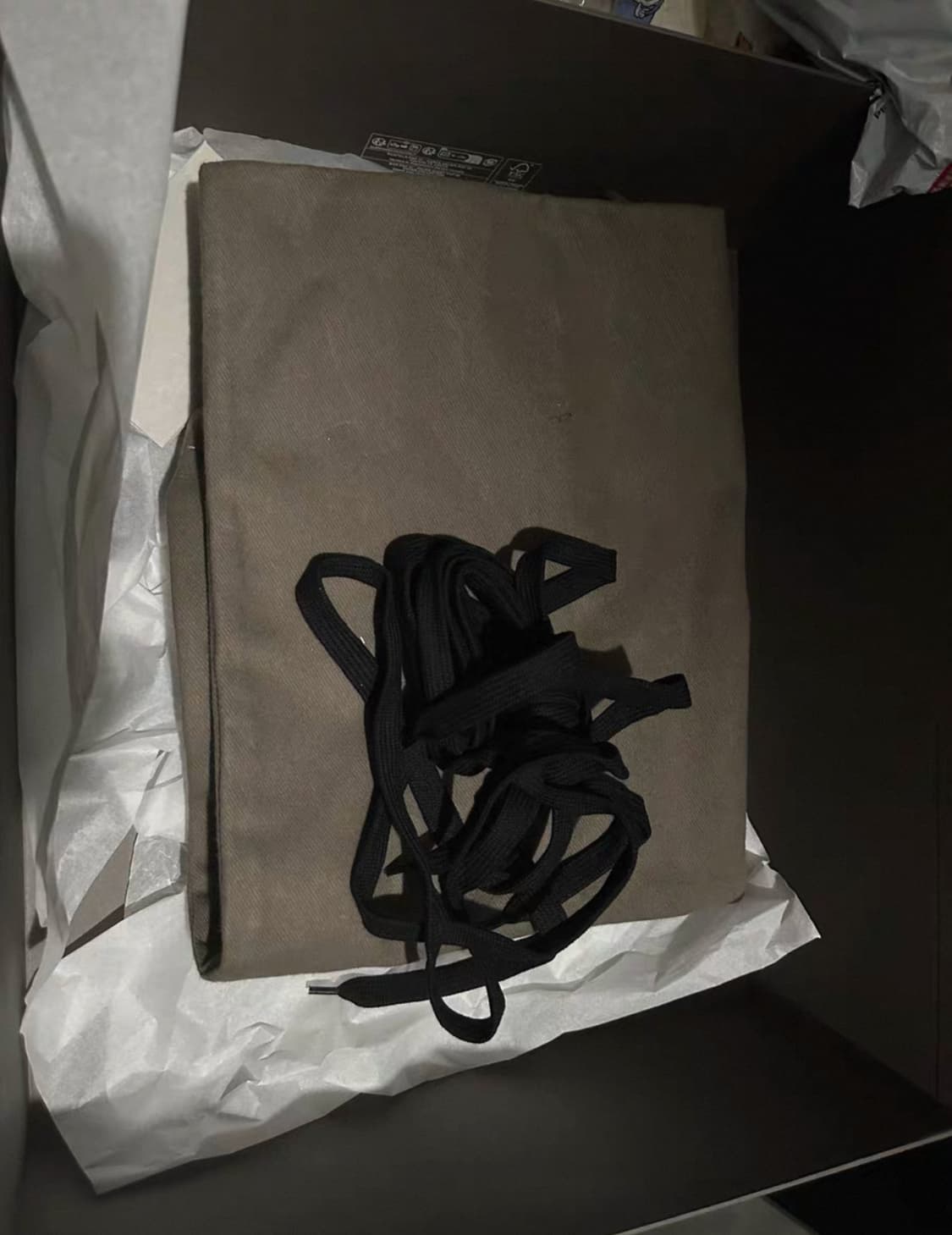 릭오웬스 메가 지오바스켓 44 블랙 밀크 밀크  상품이미지5
