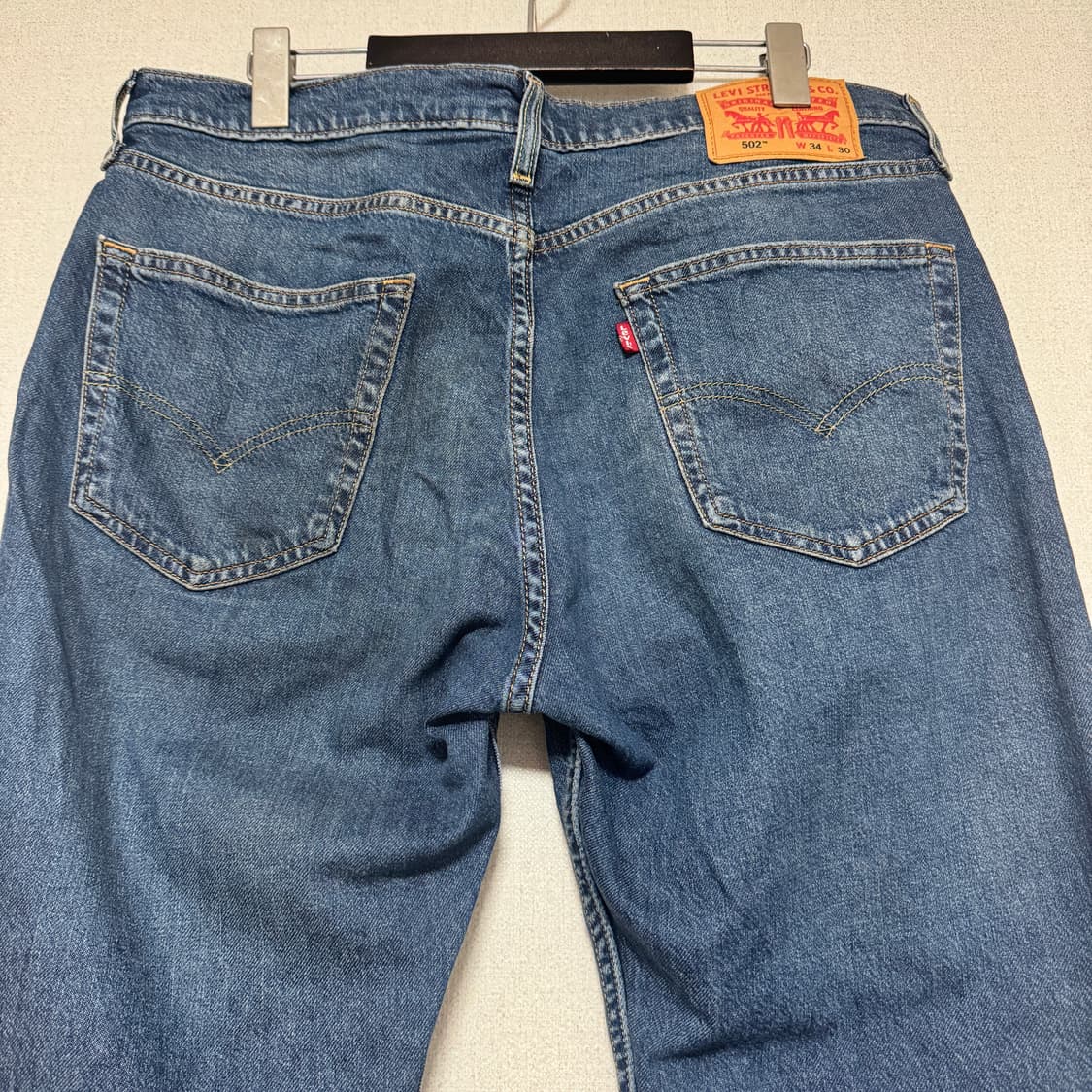 리바이스502 데님 34 / 30 (실착 사진 포함) 상품이미지7