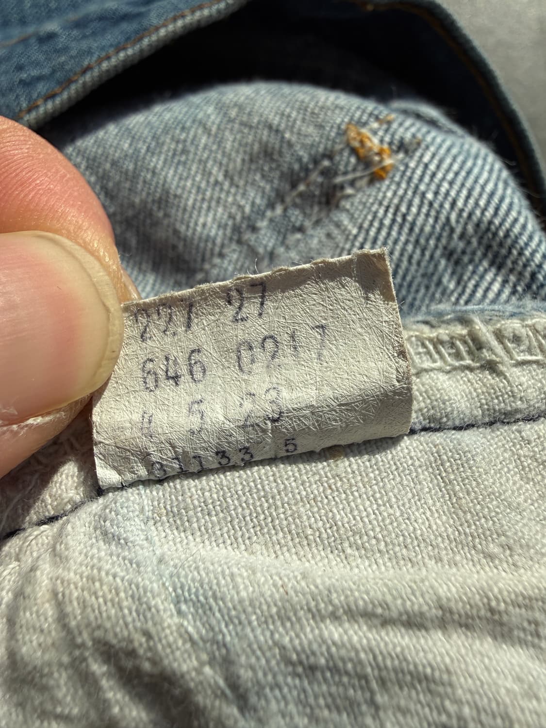 70s 리바이스 646 벨바텀 34in 상품이미지10