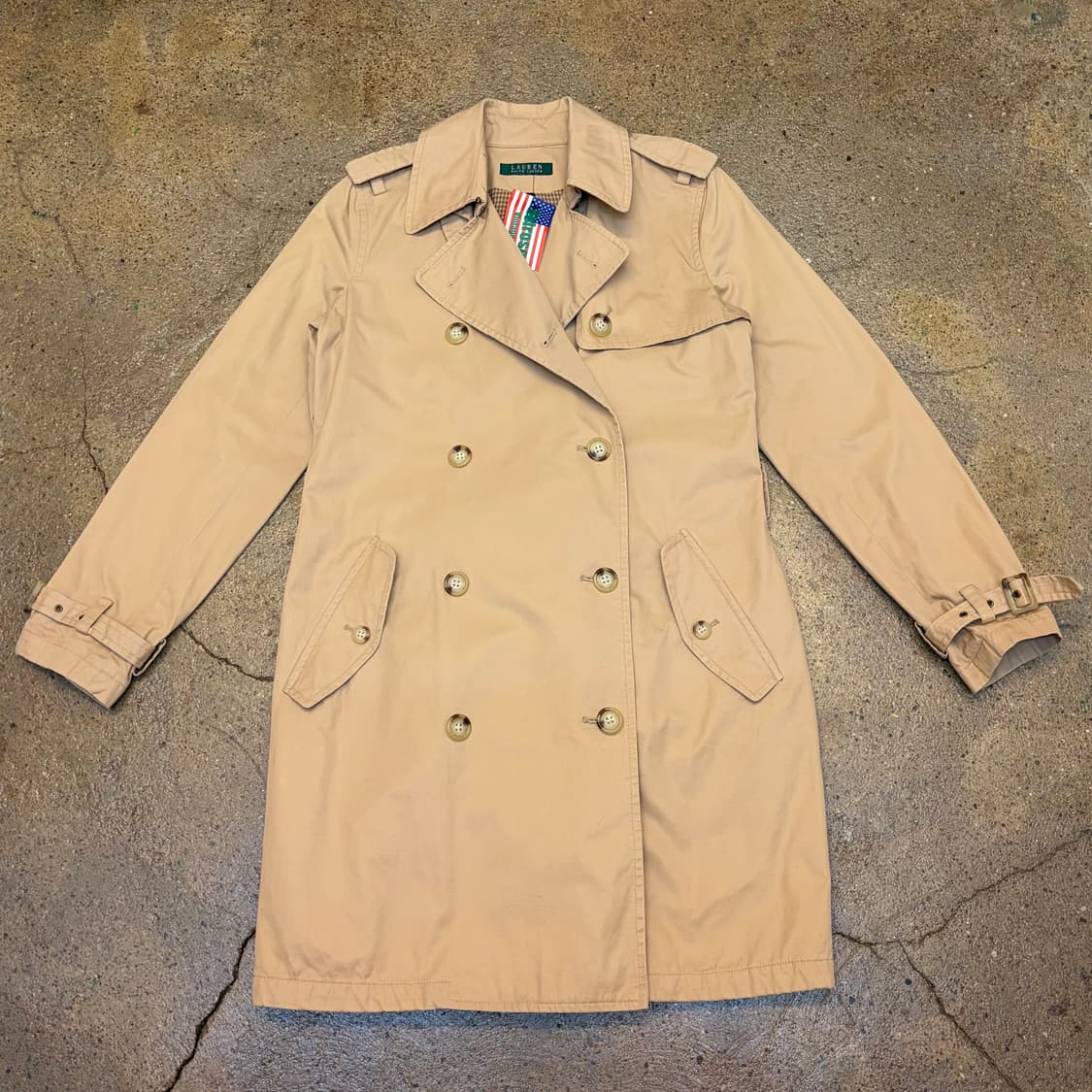 USA 랄프로렌 하프 트렌치 코트 상품이미지4