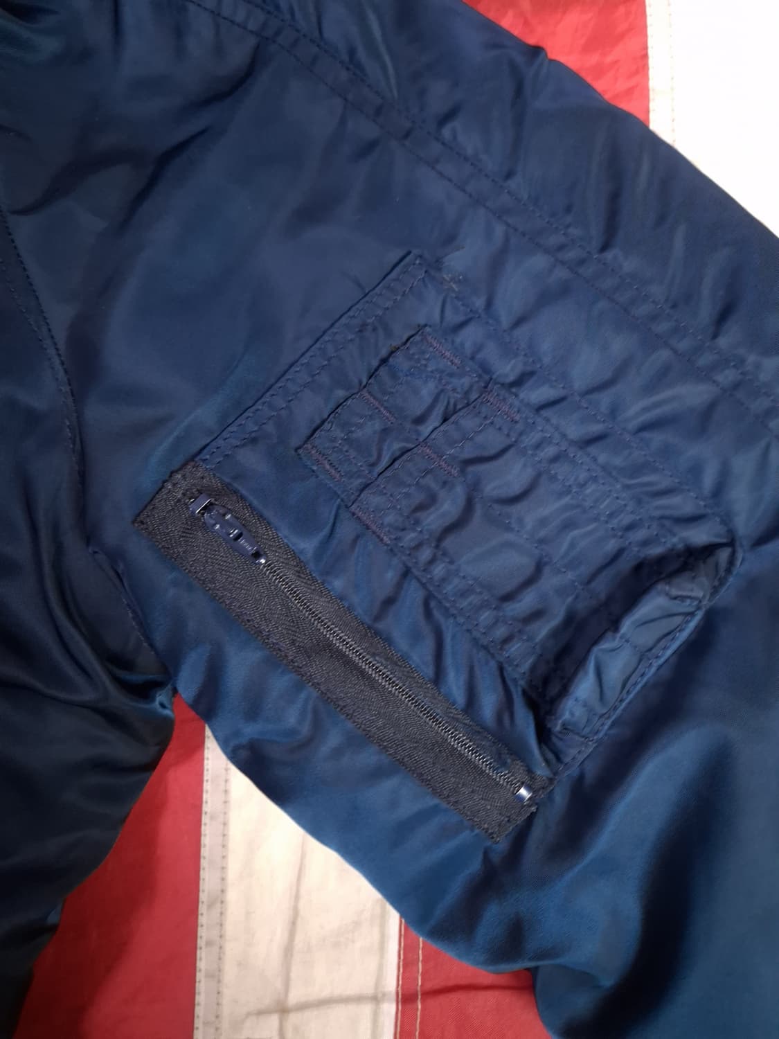 오리지날 90's 미국제조 스피왁 미공군 민수용 N-2B 파카 상품이미지6