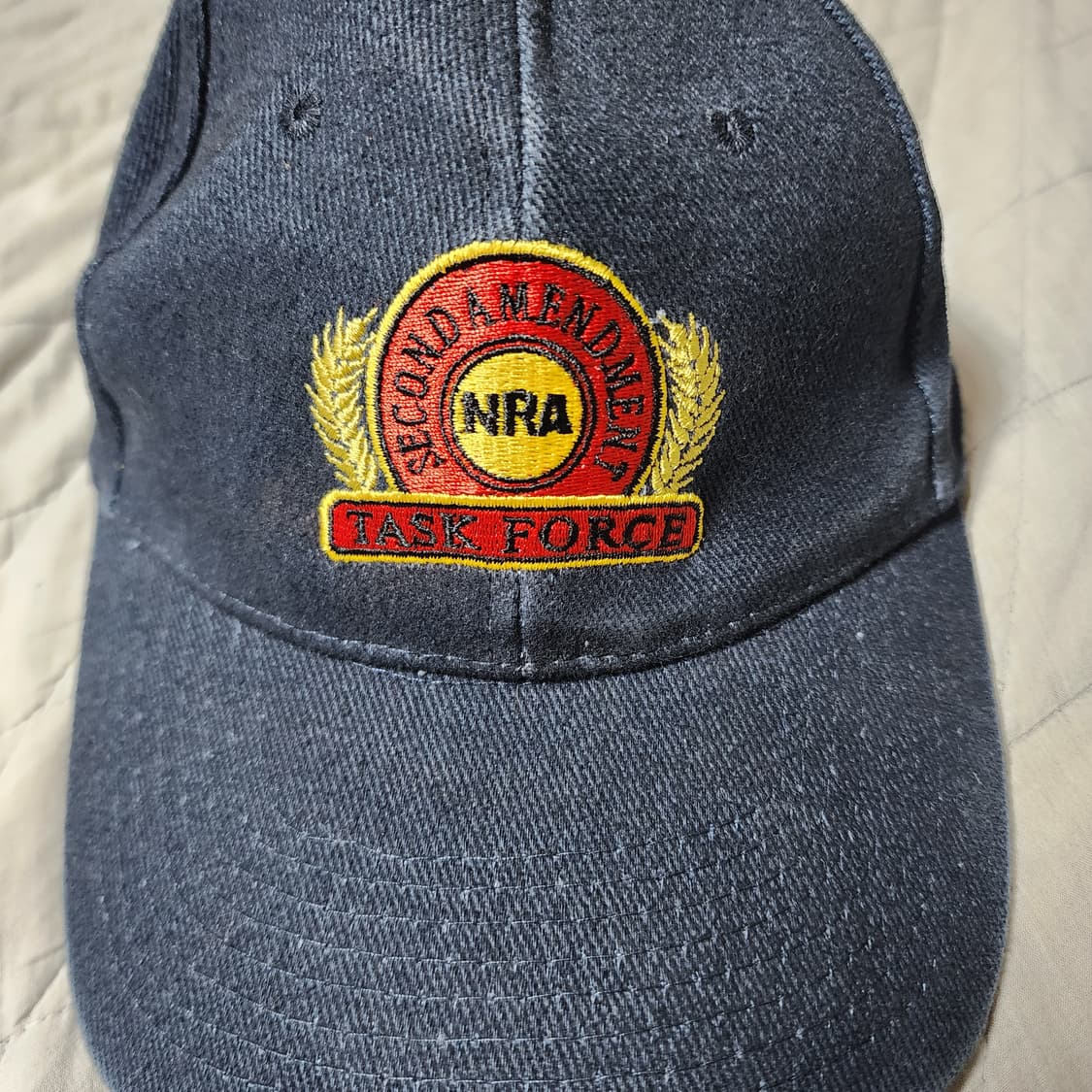 [OS] 빈티지 NRA S.A.T.F 라운드 로고 6패널 볼캡 네이비 상품이미지2