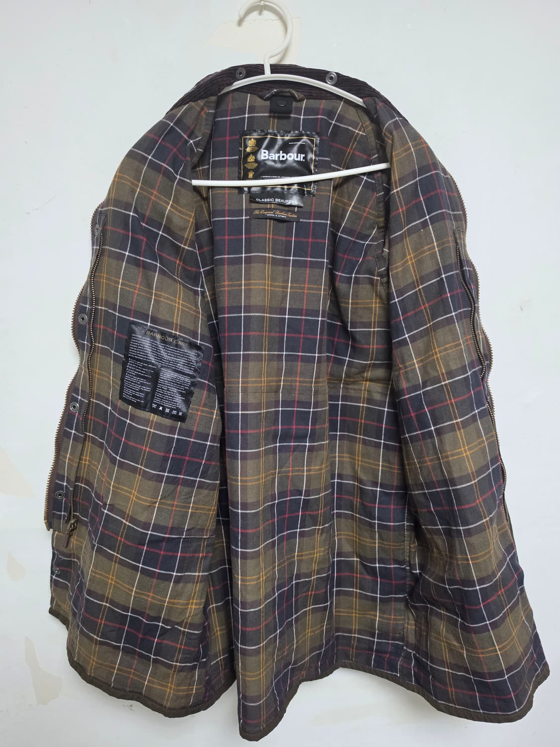 바버 클래식 뷰포트 왁스 자켓 105 (새상품급) 상품이미지4