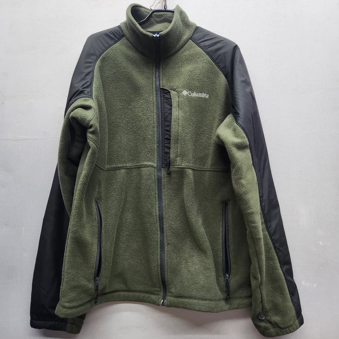 콜롬비아 빅포켓 사이드라인 점퍼 스트링 후리스 L(XL) 상품이미지1