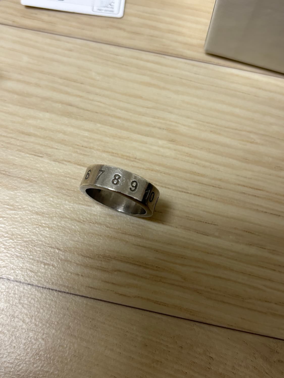 메종 마르지엘라 넘버링 반지 실버 목걸이가능 상품이미지6