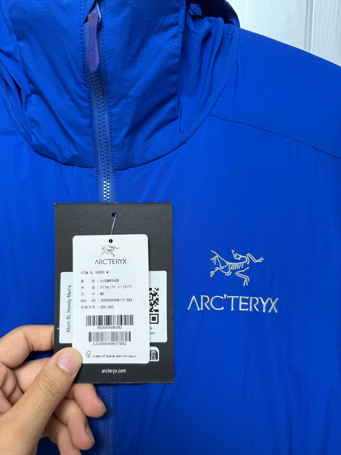 Arc'teryx 아크테릭스 atom sl hoody 바이탈리티 M 상품이미지1