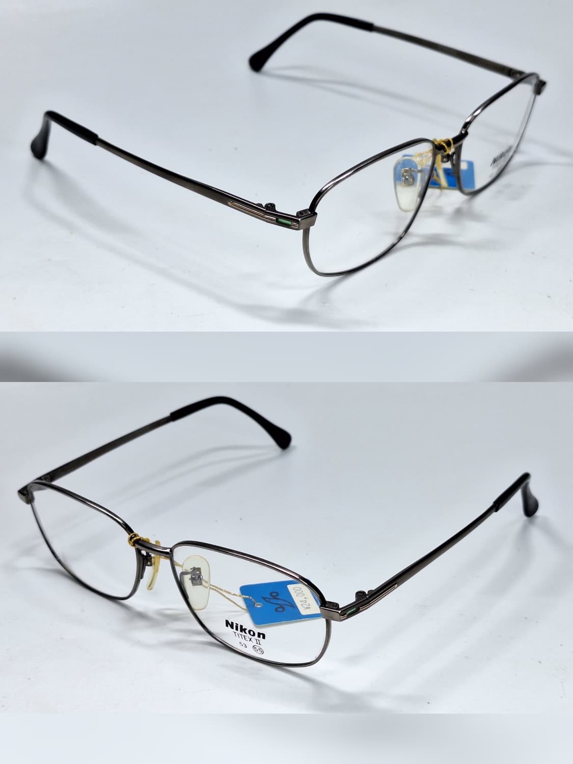 니콘 Nikon FB0974T 안경테 순 티타늄 Titex II 빈티지  상품이미지6
