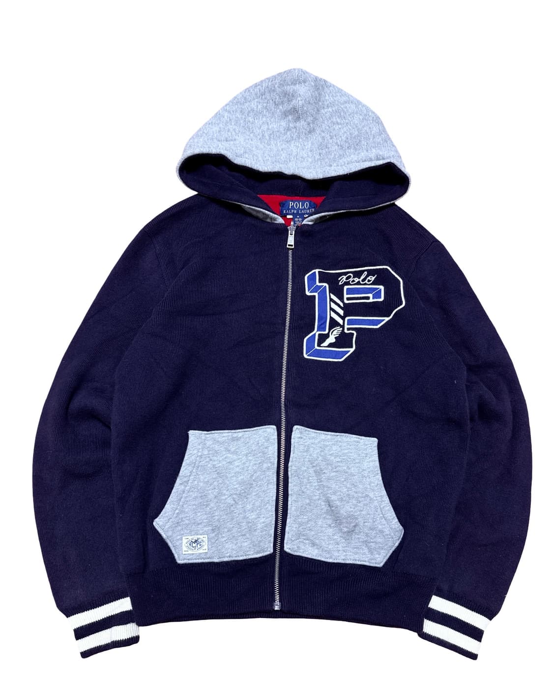 폴로 랄프로렌 니트 후드집업 상품이미지1