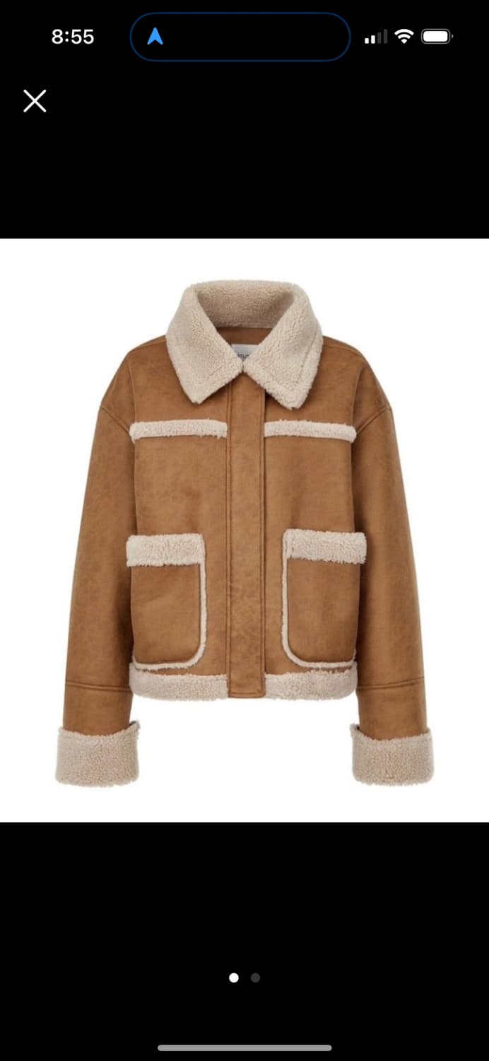 뉴진스 다니엘 톰보이 무스탕 상품이미지1