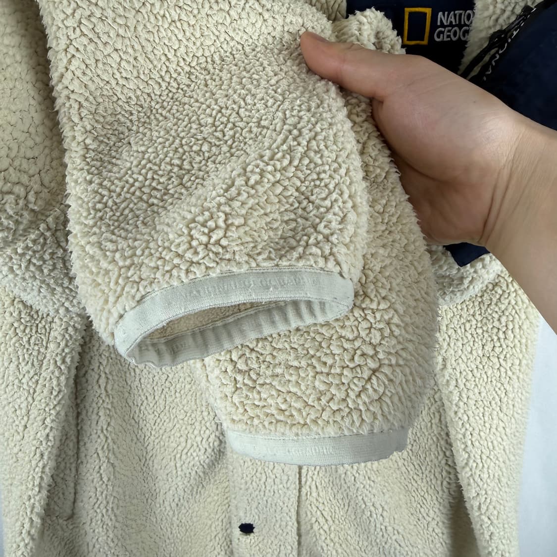 L) 내셔널지오그래픽 코우너스 롱 후리스 뽀글이 자켓 상품이미지4