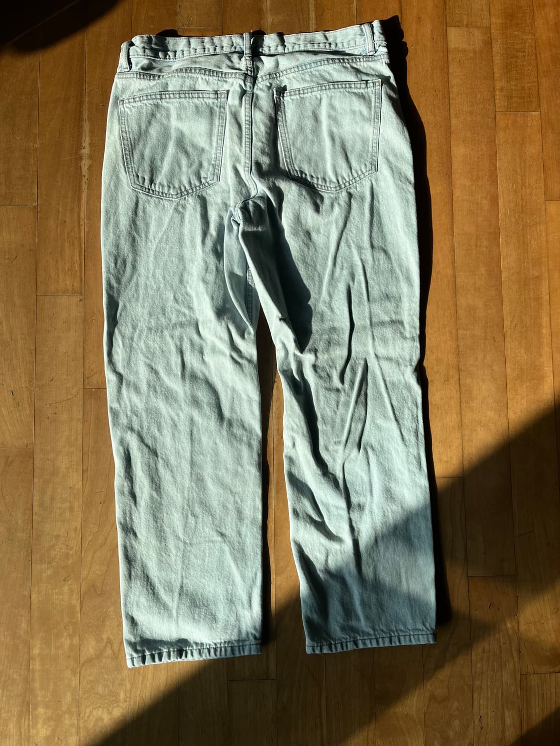 유니클로 u 레귤러 피트 진 라이트블루 33 상품이미지4