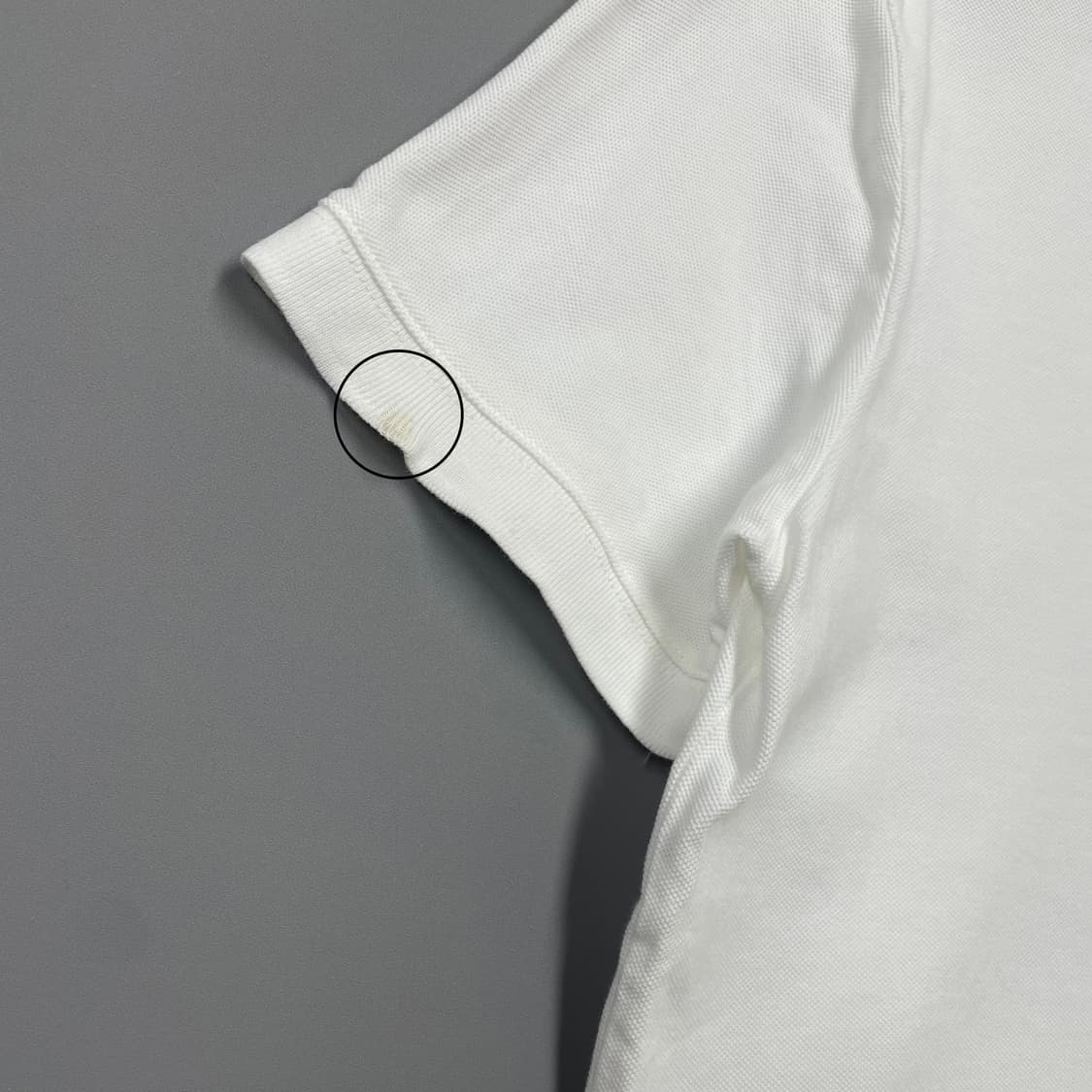 나이키 로고 반팔 카라티 화이트 L [052704] 상품이미지5