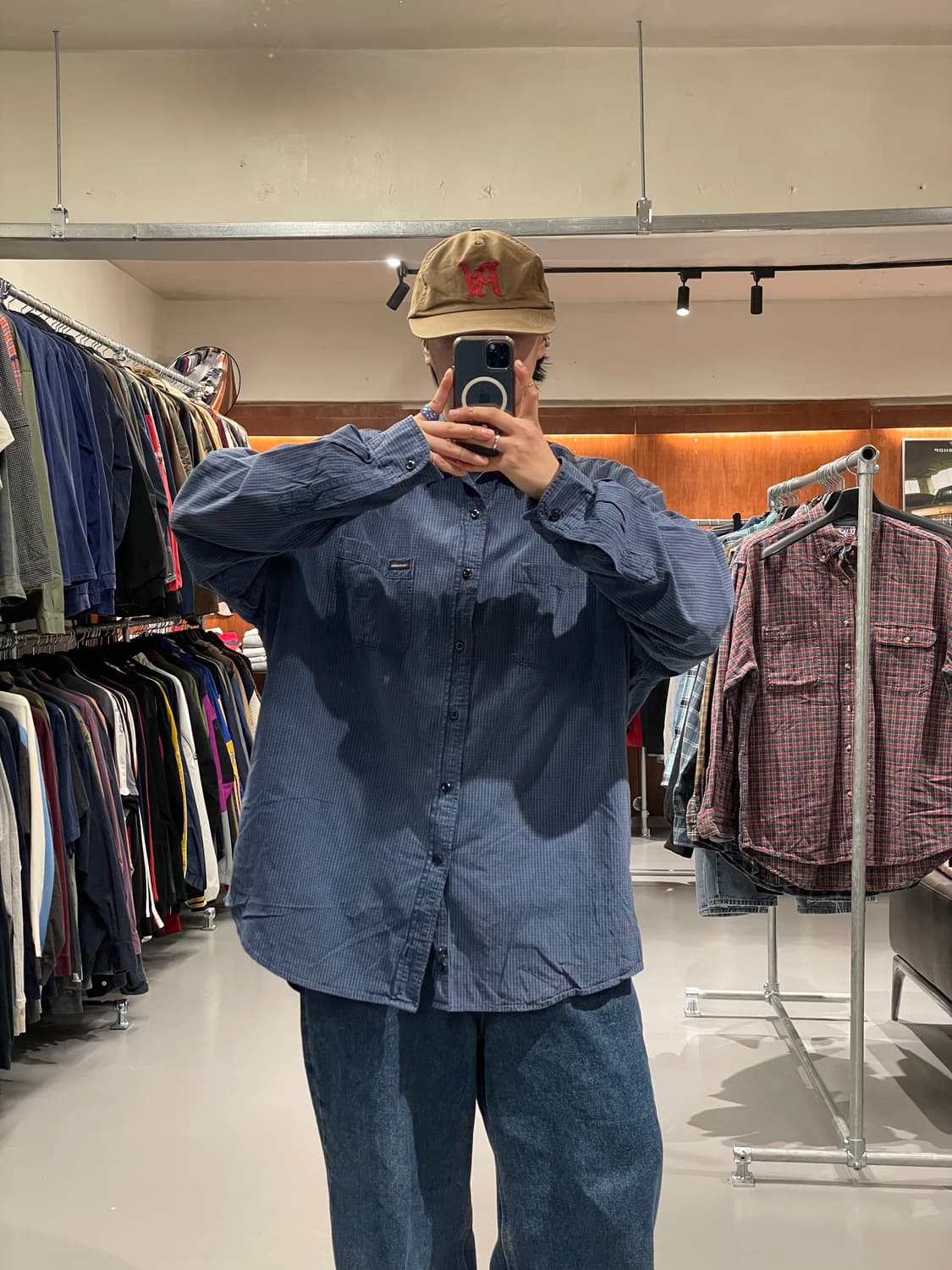 아베크롬비 체크 셔츠 상품이미지4