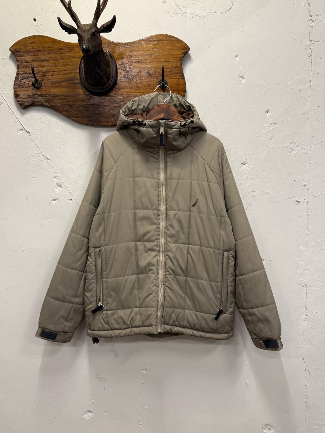 66) Nautica Hooded Quilted Padding Jacke 상품이미지2