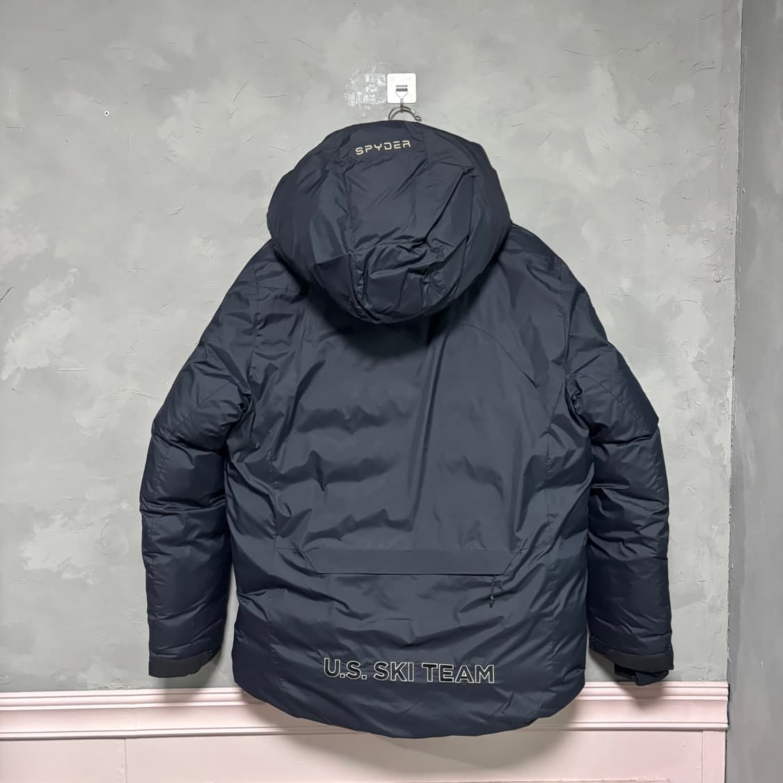 스파이더 US 스키팀 피나클 구스다운 패딩 상품이미지4