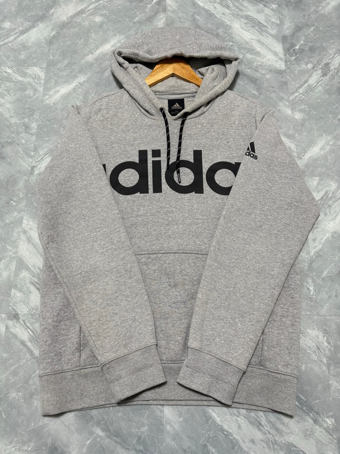 아디다스 빅로고 후드티 상품이미지1