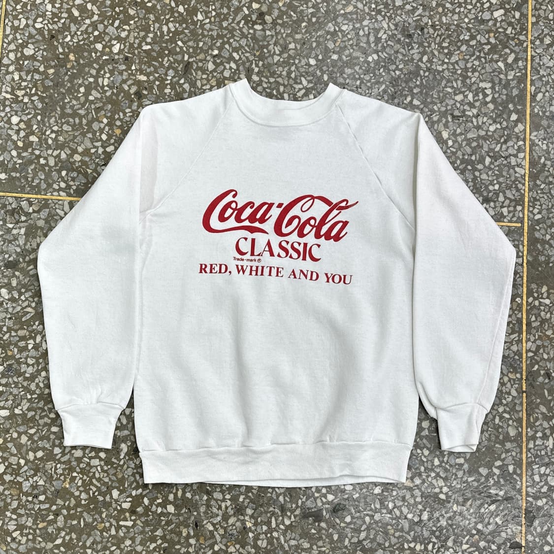 80s USA 코카콜라 빈티지 스웻셔츠 M 상품이미지1