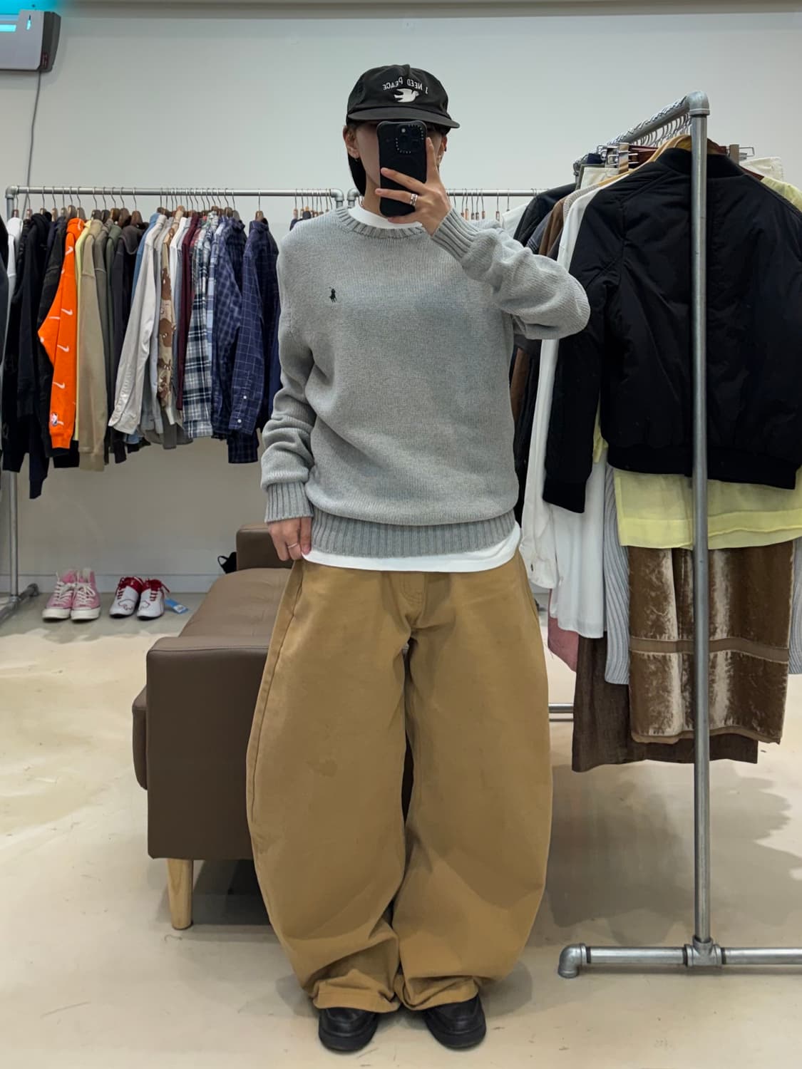 폴로 랄프로렌 니트 그레이 상품이미지6