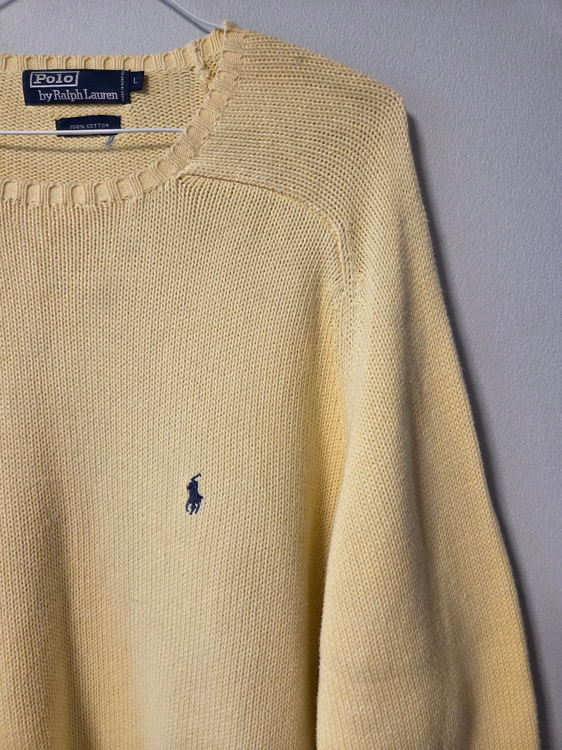 폴로 니트 티셔츠 옐로우컬러 상품이미지2