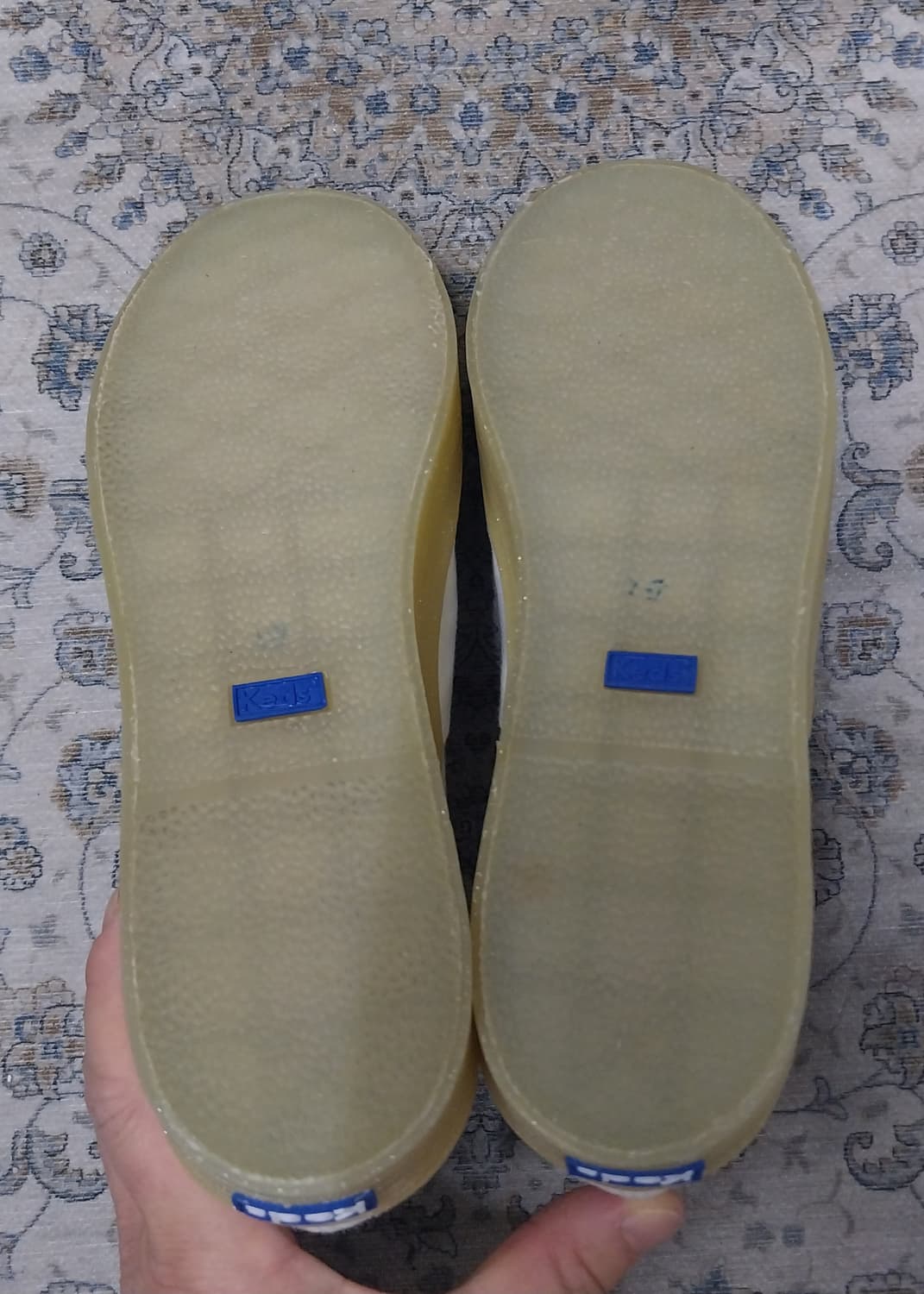 케즈 캔버스화 흰색 단화 245mm 상품이미지9