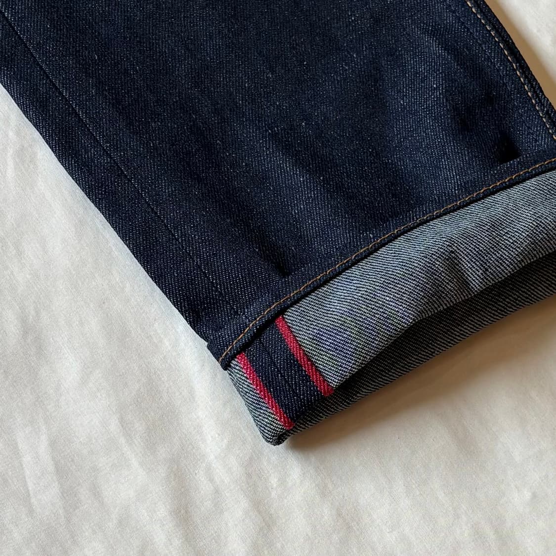 [31] 네덜란드 K.O.I 12.5oz 인디고 셀비지 데님 상품이미지4