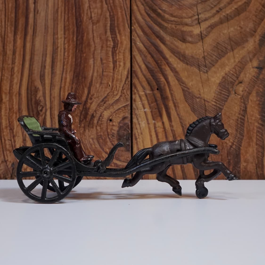 빈티지 소품 주철 말 마차 토이 상품이미지6