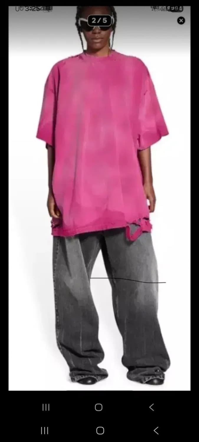 발렌시아가 3b 리페어드 반팔 상품이미지1