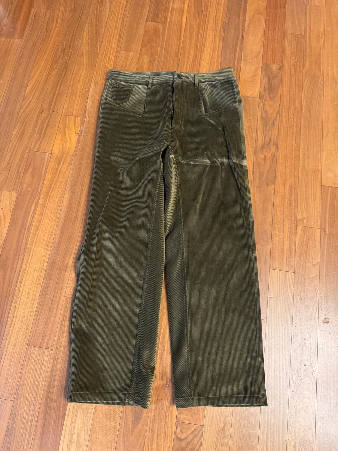 아이엘 코듀로이 팬츠 카키  상품이미지1