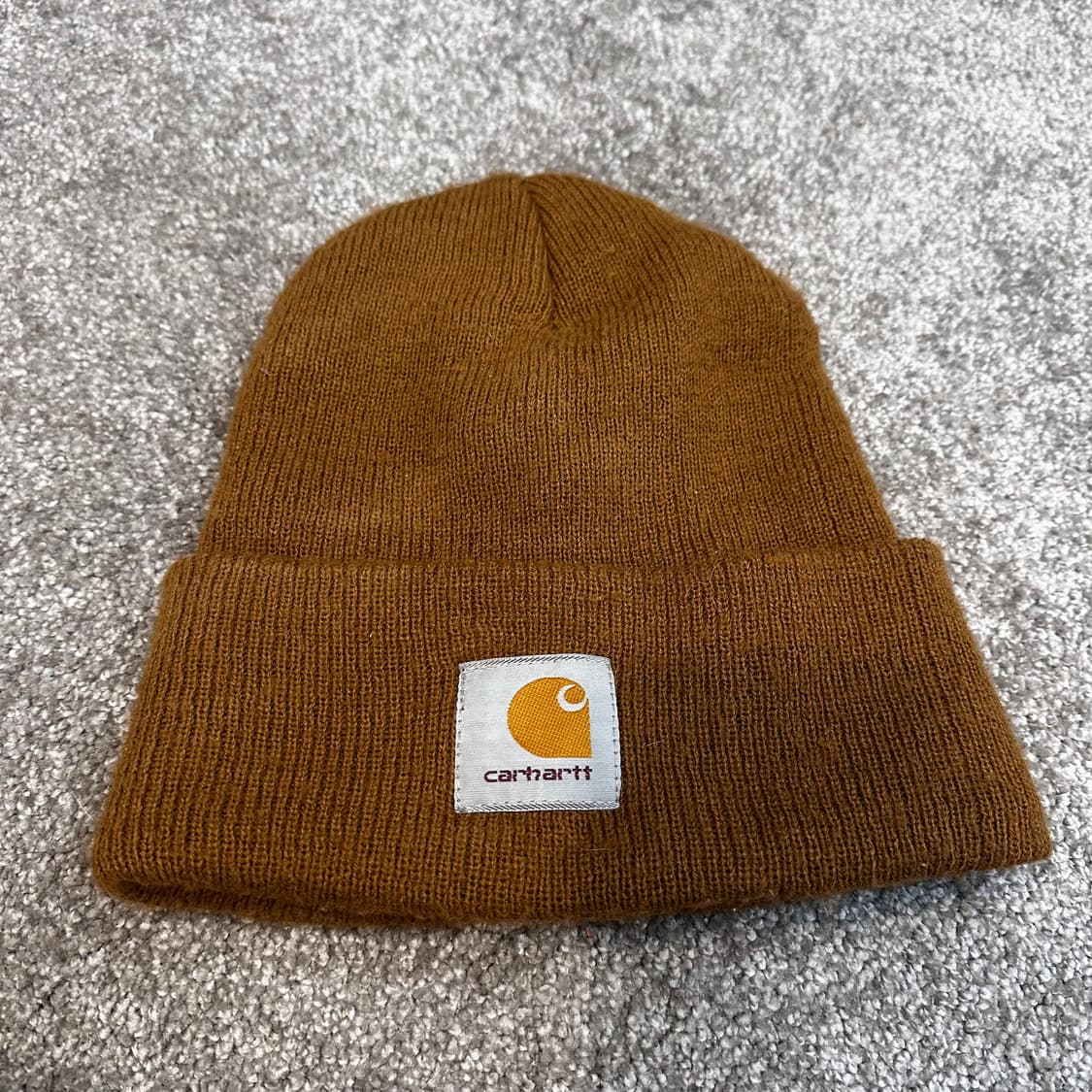 칼하트 브라운 A18 아크릴릭 워치 햇 비니F 상품이미지1