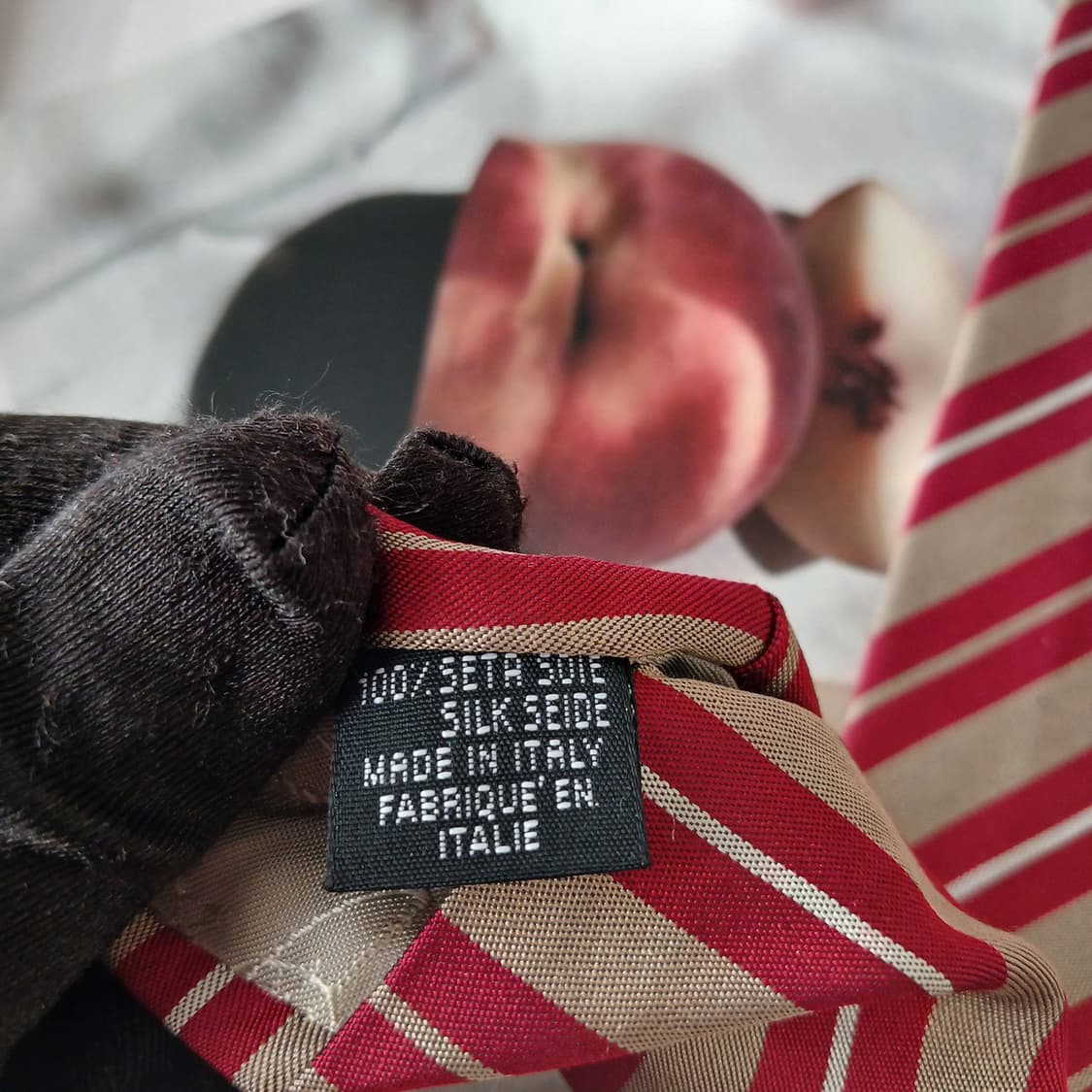 비비안웨스트우드 실크 스트라이프 넥타이 8.8cm A등급 A19478
 상품이미지10