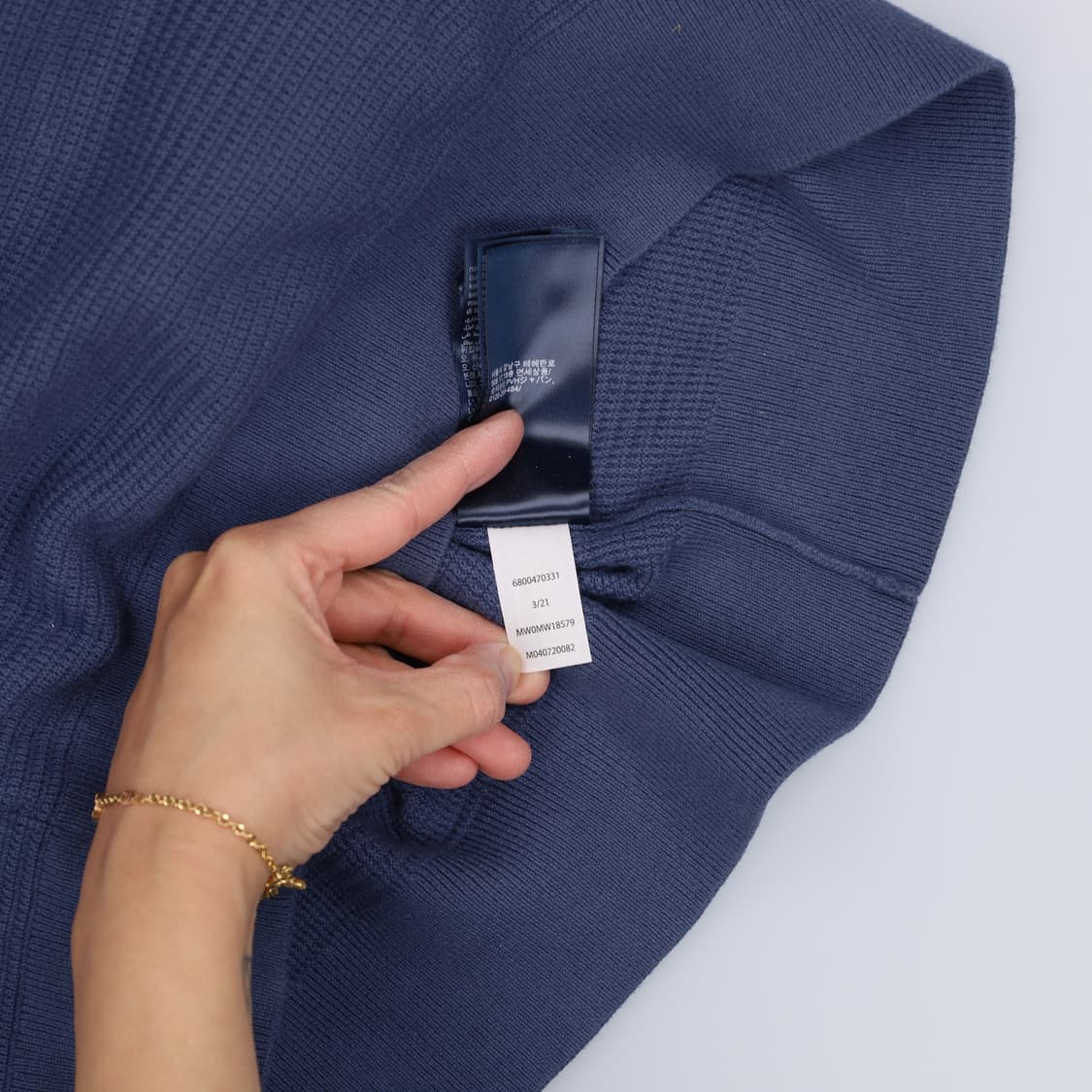 [L] 타미힐피거 오가닉코튼 니트조끼 1229H2 상품이미지5