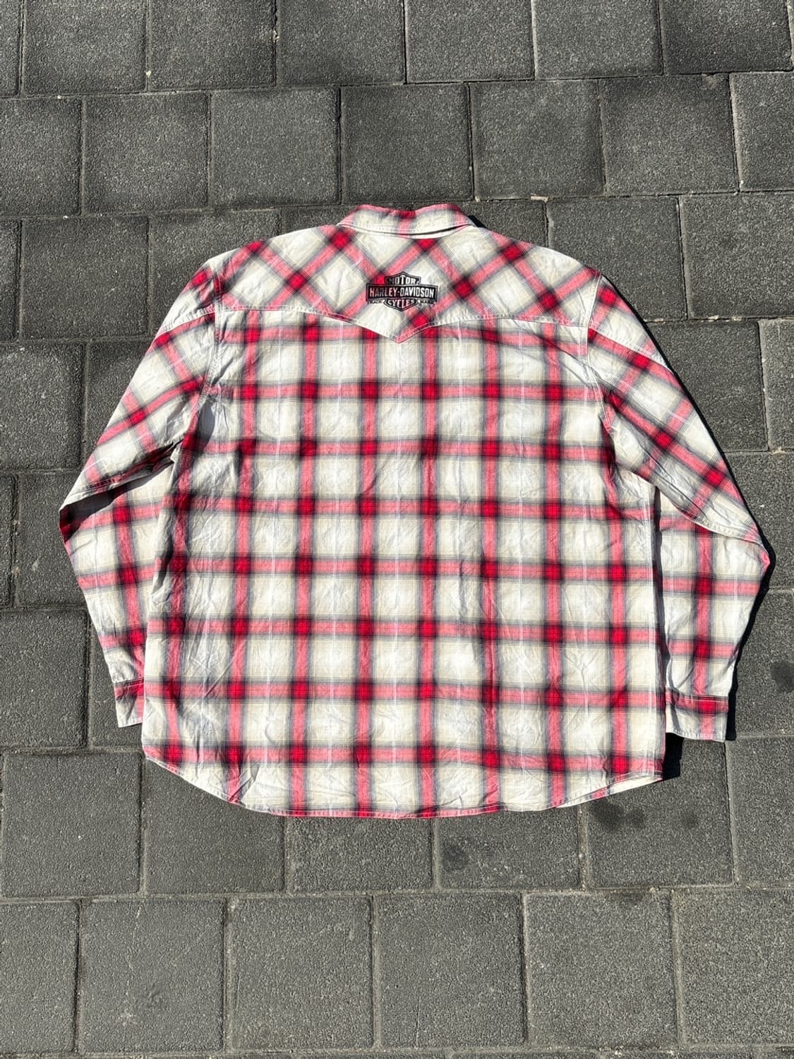 할리데이비슨 긴팔 체크 셔츠  상품이미지10