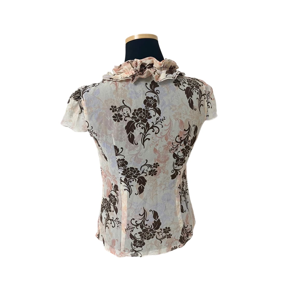 오리엔탈 반팔 블라우스 가디건 상품이미지3