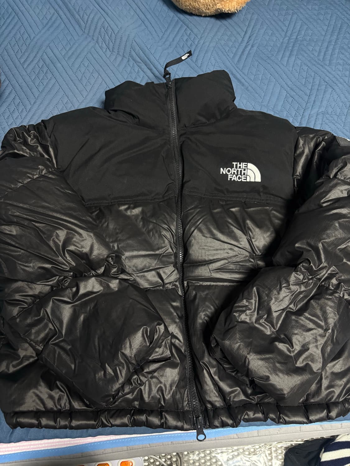 노스페이스 화이트라벨 노벨티 눕시 다운 자켓 리얼 블랙m 상품이미지2