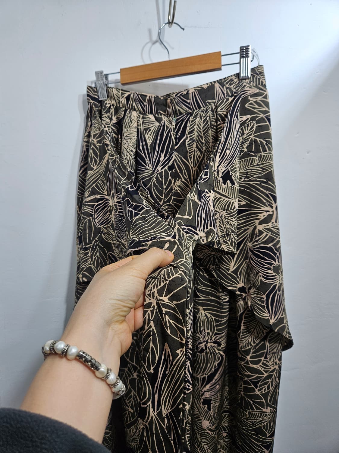 야자수패턴 랩 스타일 팬츠 상품이미지2