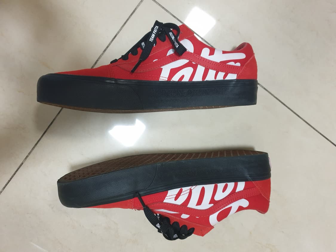 반스 x 파타 patta 볼트 올드스쿨 레드 VLT LX 275 상품이미지7