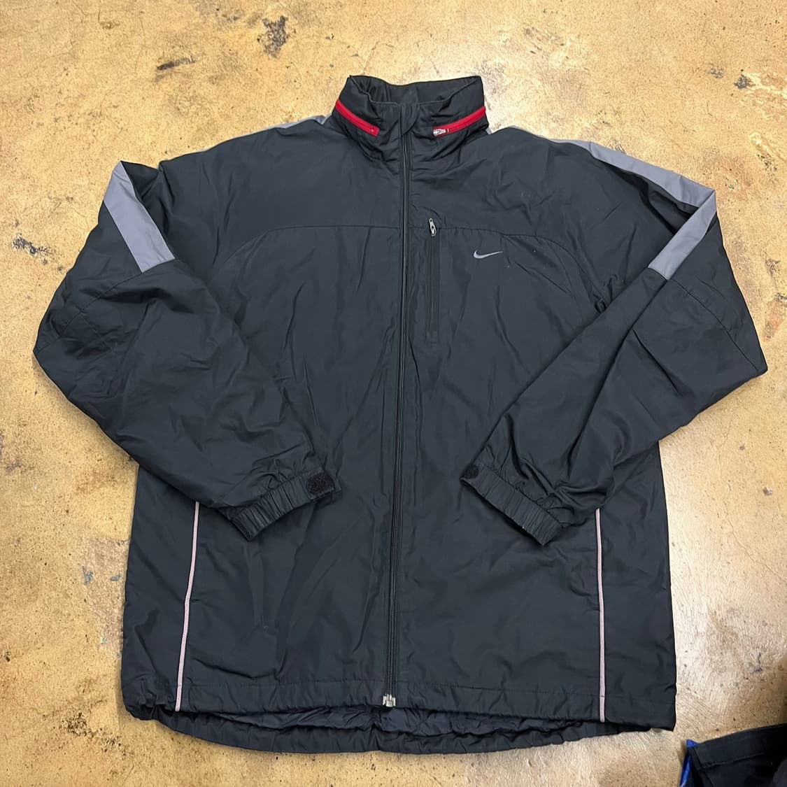 [정품/XL] 나이키 블랙 바람막이 자켓 b14 상품이미지2
