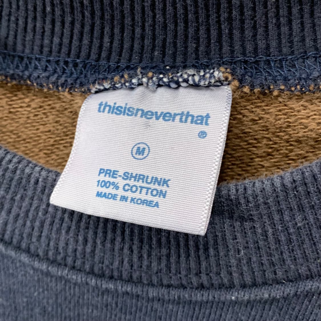 디스이즈네버뎃 맨투맨 상품이미지4