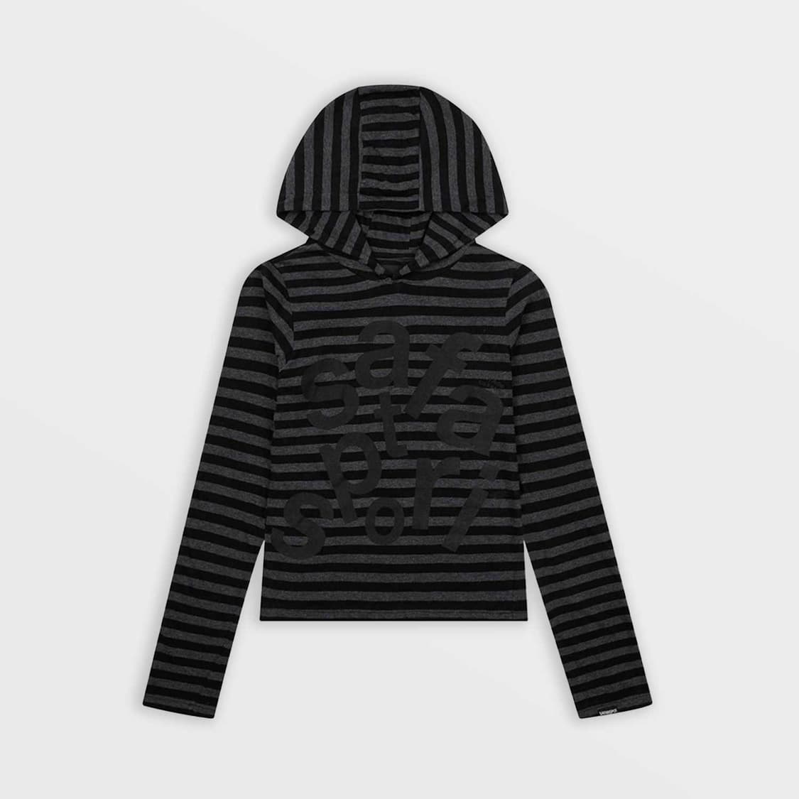 사파리스팟1/2 Ticketing Stripe Border Hoodie 상품이미지1
