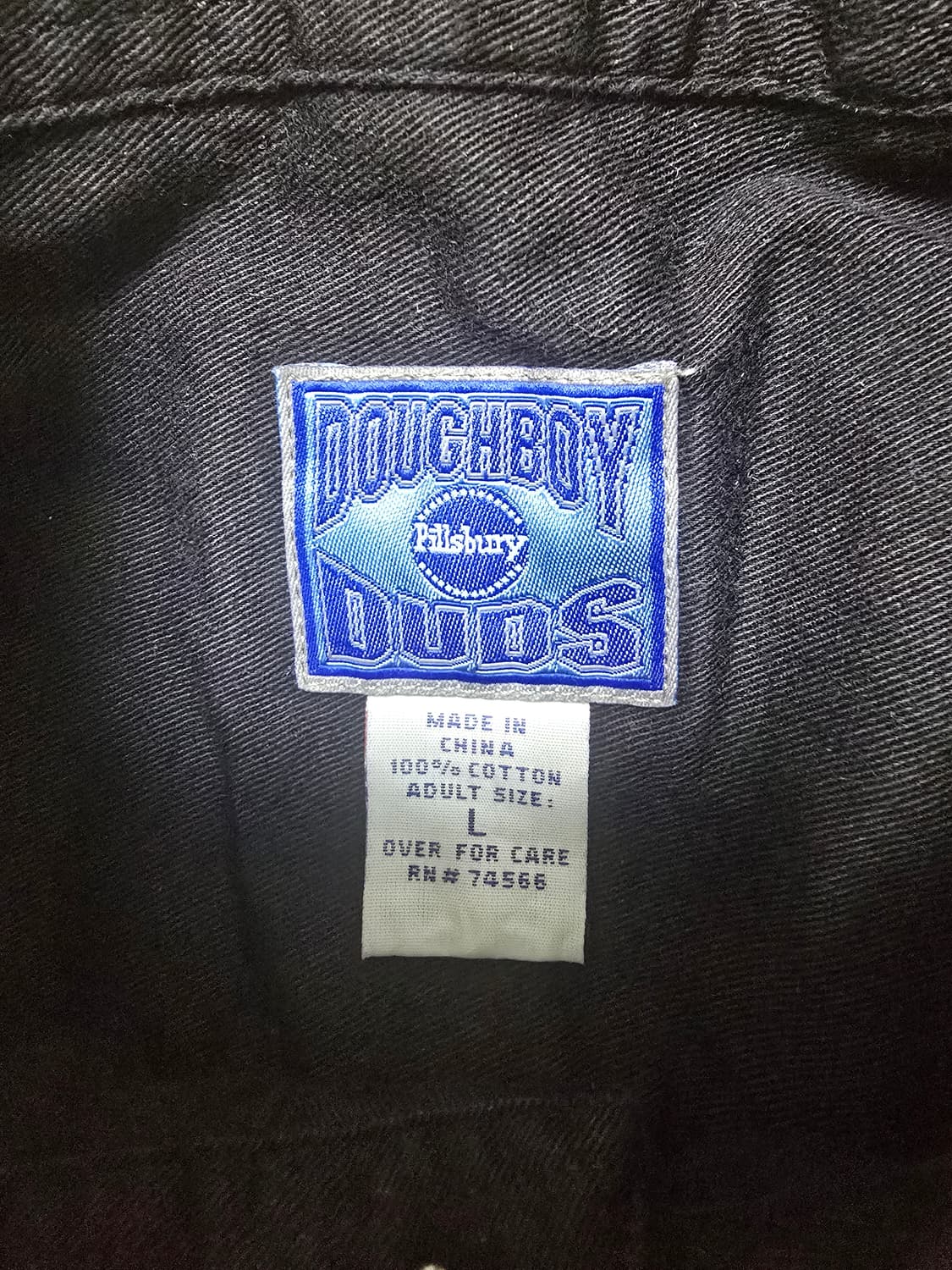 도우보이 Doughboy Duds 블랙 데님셔츠 L 상품이미지5