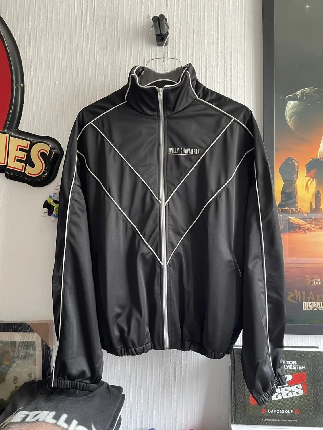 윌리차바리아 buffalo 트랙 자켓 블랙 L 상품이미지1