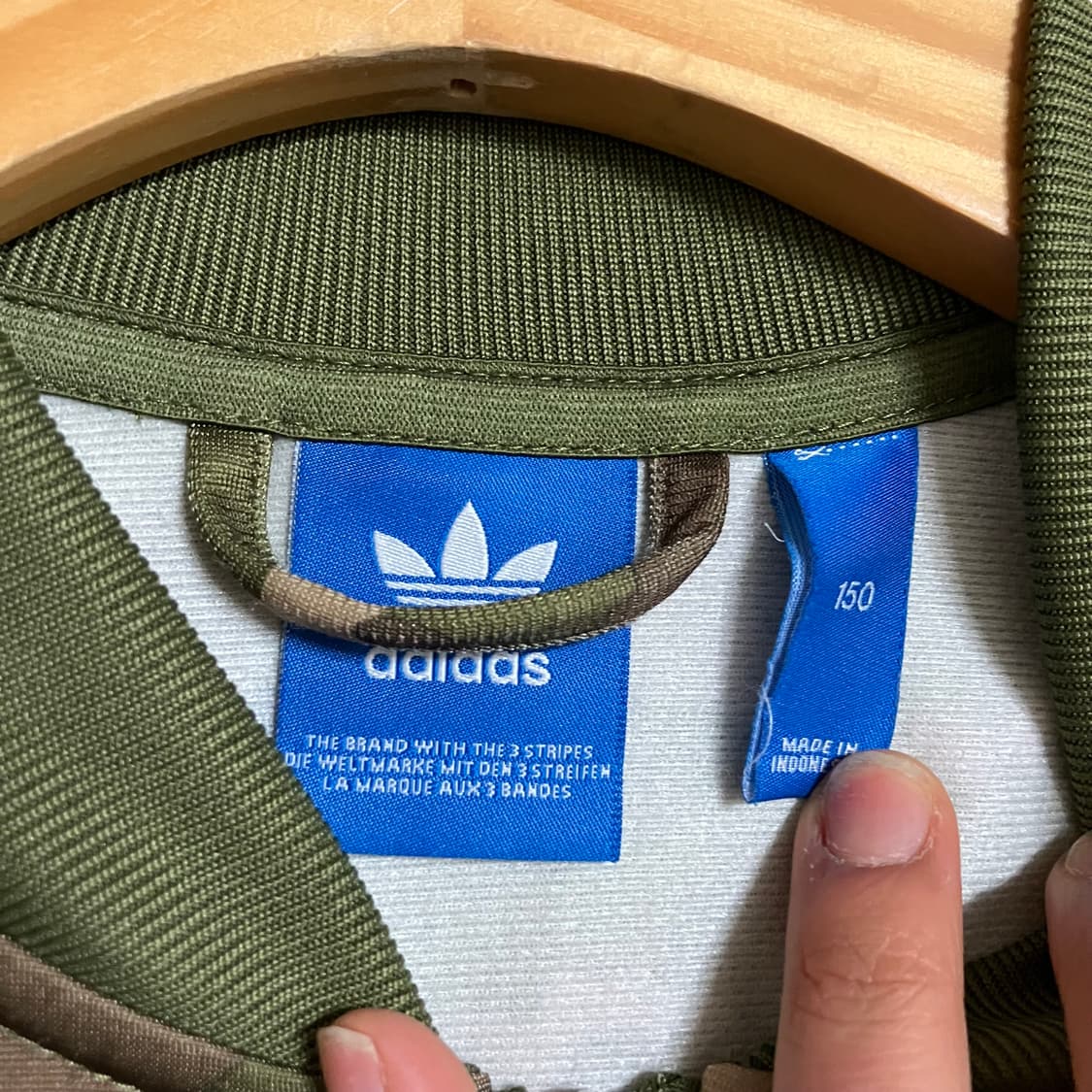 아디다스 카모 져지 xs  상품이미지3