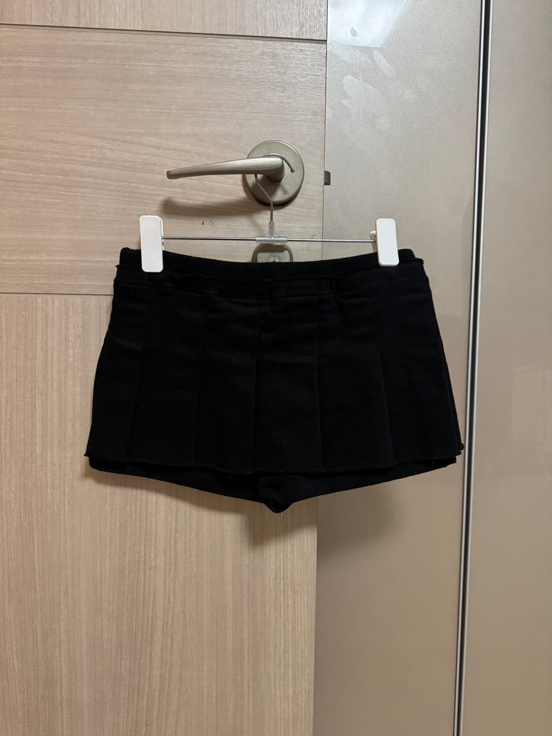 스타 리벳 플리츠 스커트 상품이미지3