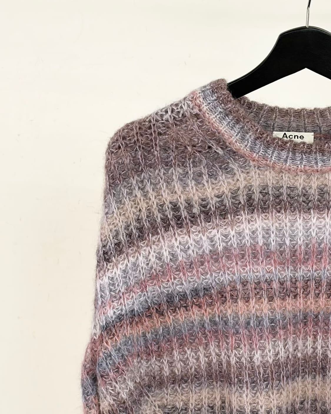 아크네 스튜디오 18aw 스트라이프 모헤어 스웨터 상품이미지2