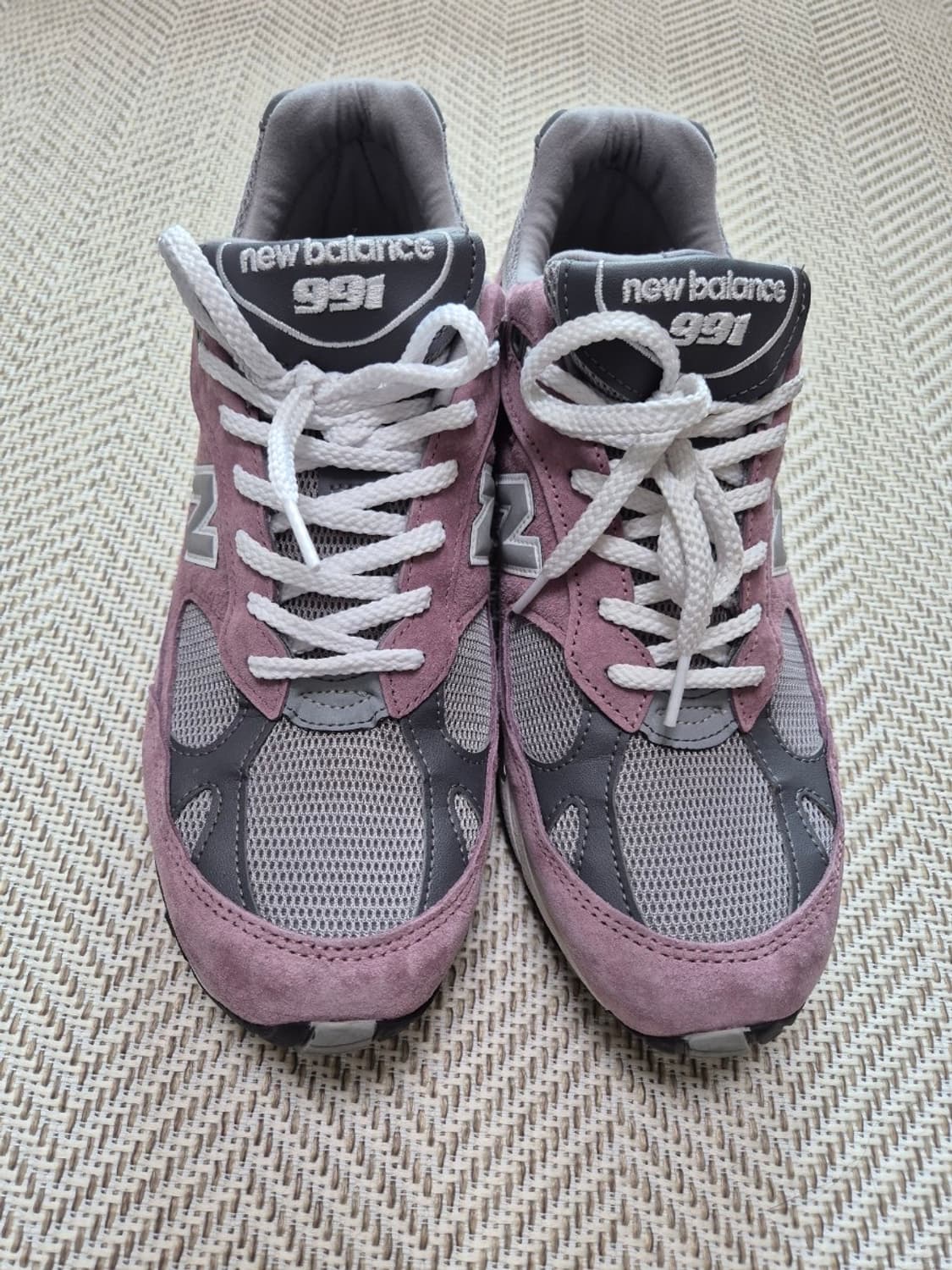 뉴발란스 991 메이드 인 UK (핑크그레이) 상품이미지2