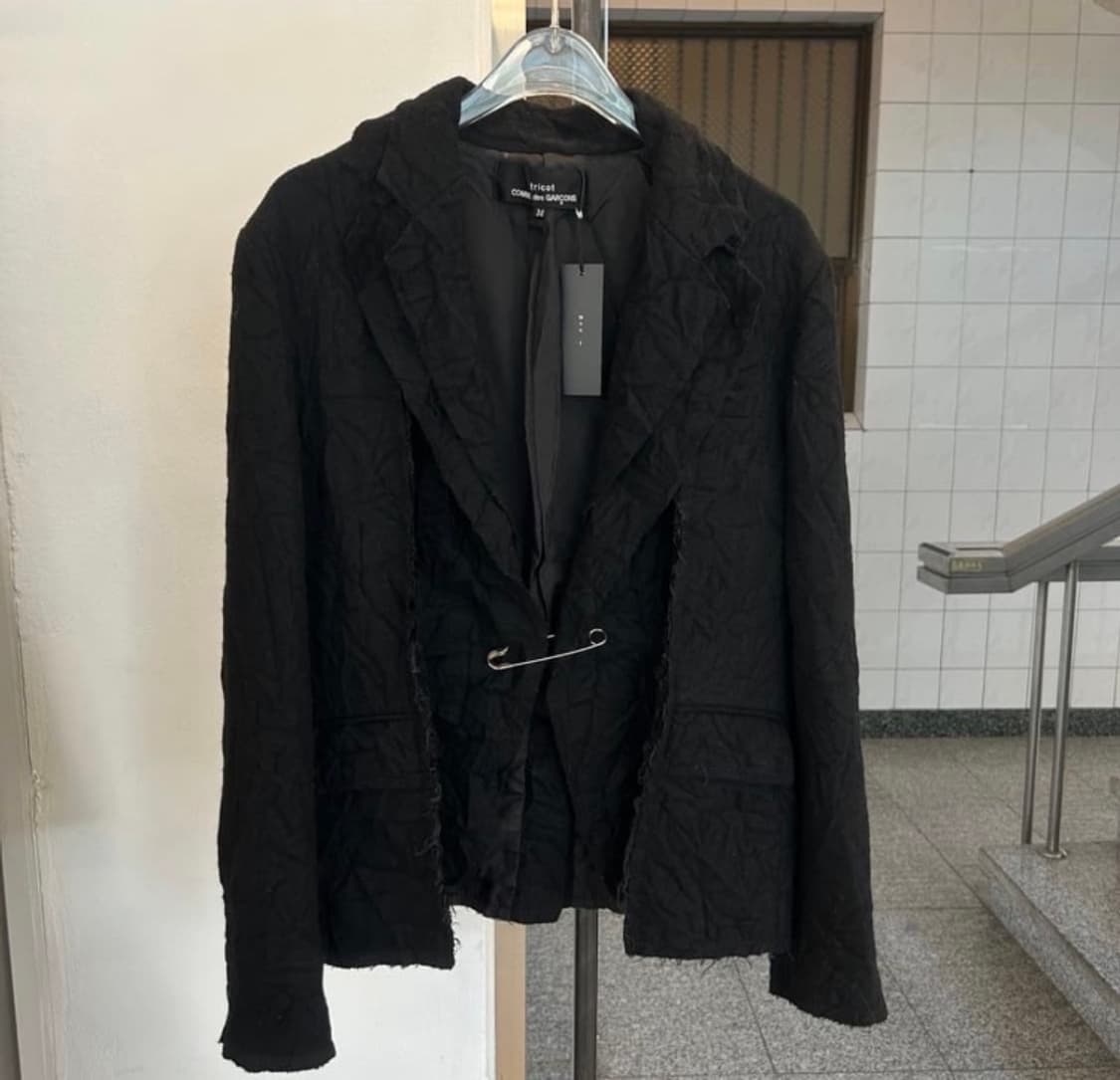 꼼데가르송 트리콧 테일러자켓 상품이미지1