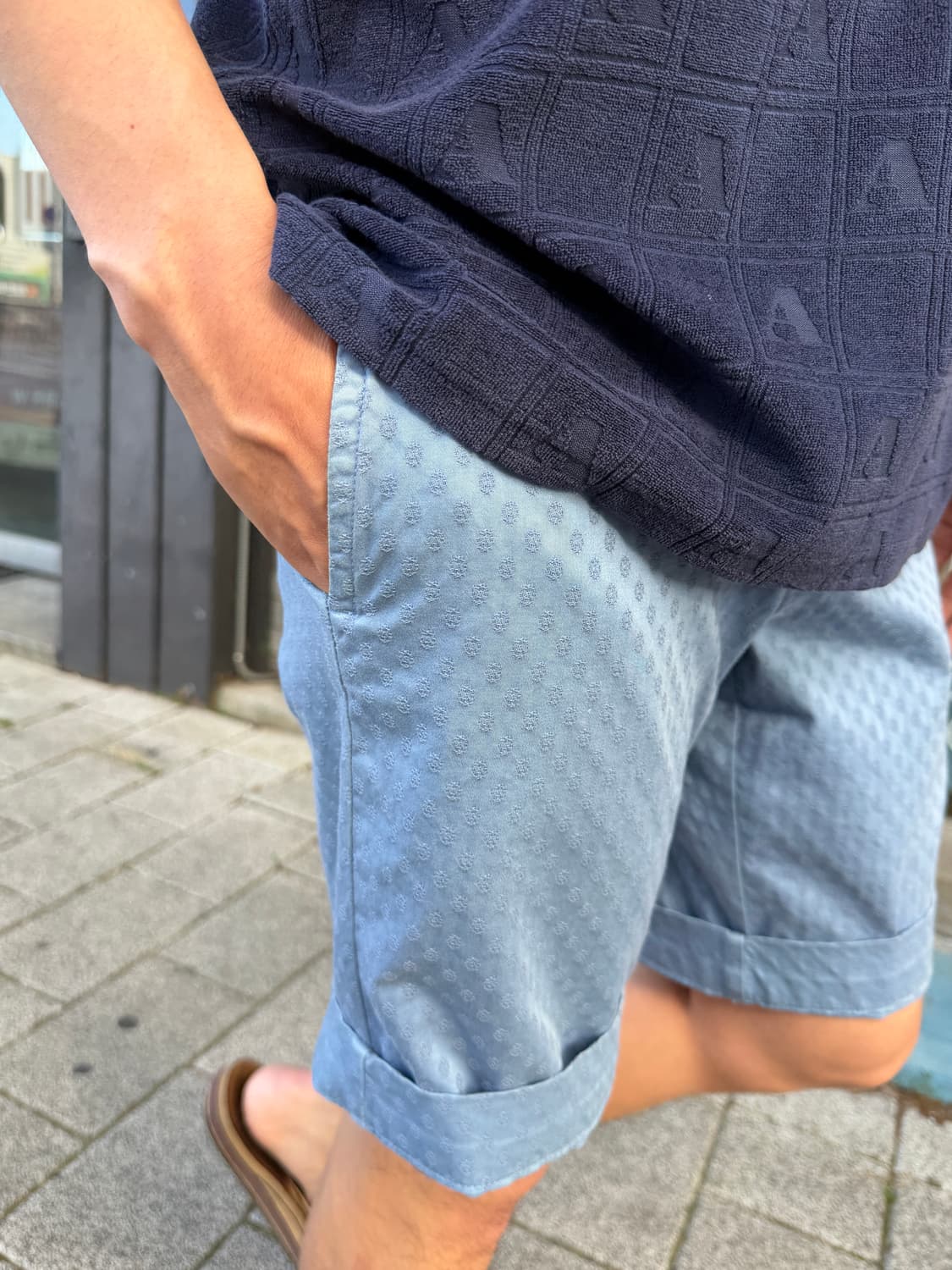 Aquascutum Jacquard polo (Made In Japan) 상품이미지2