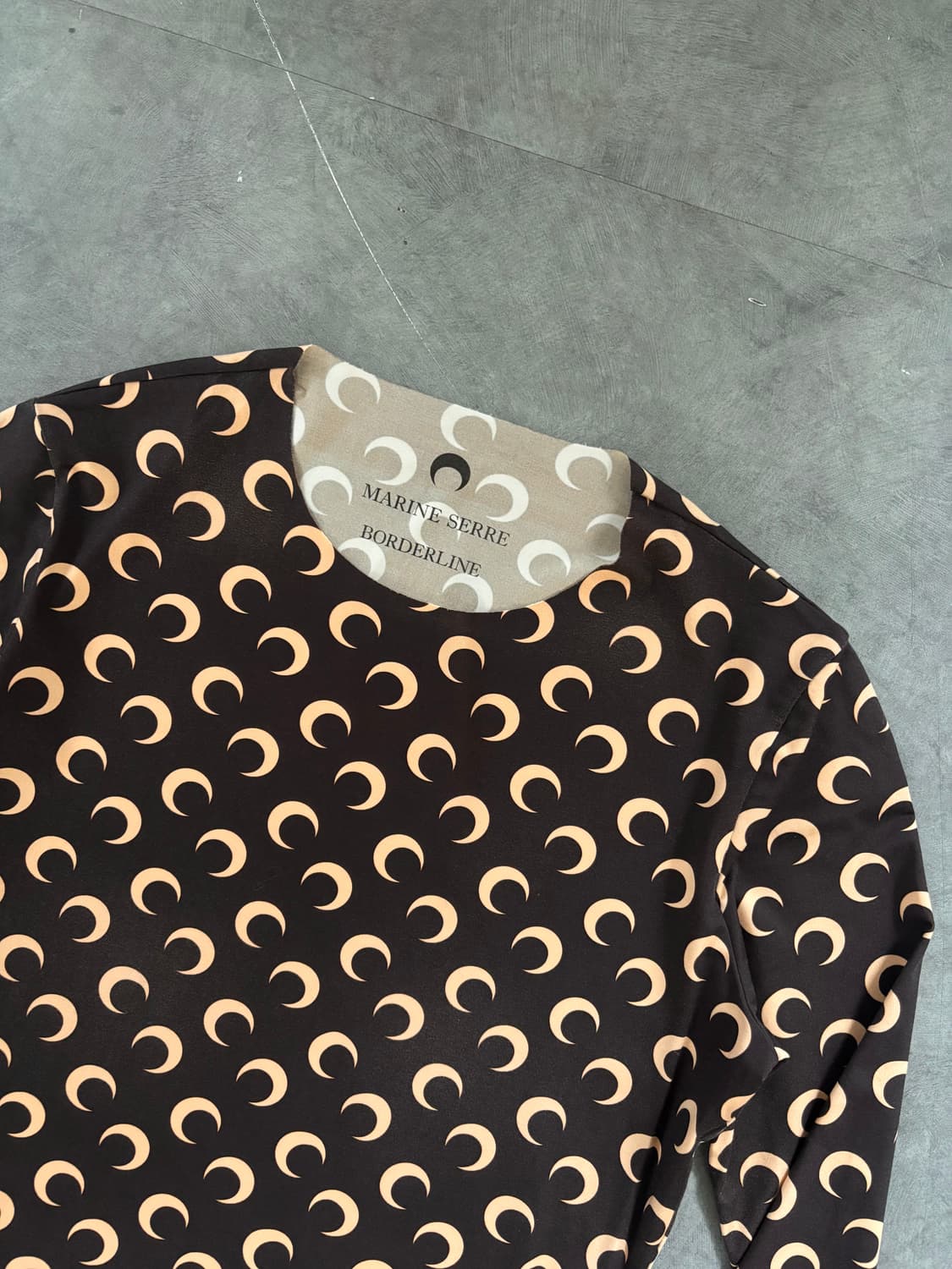 MARINE SERRE 마린세르 문 저지 스킨 탑 상품이미지7