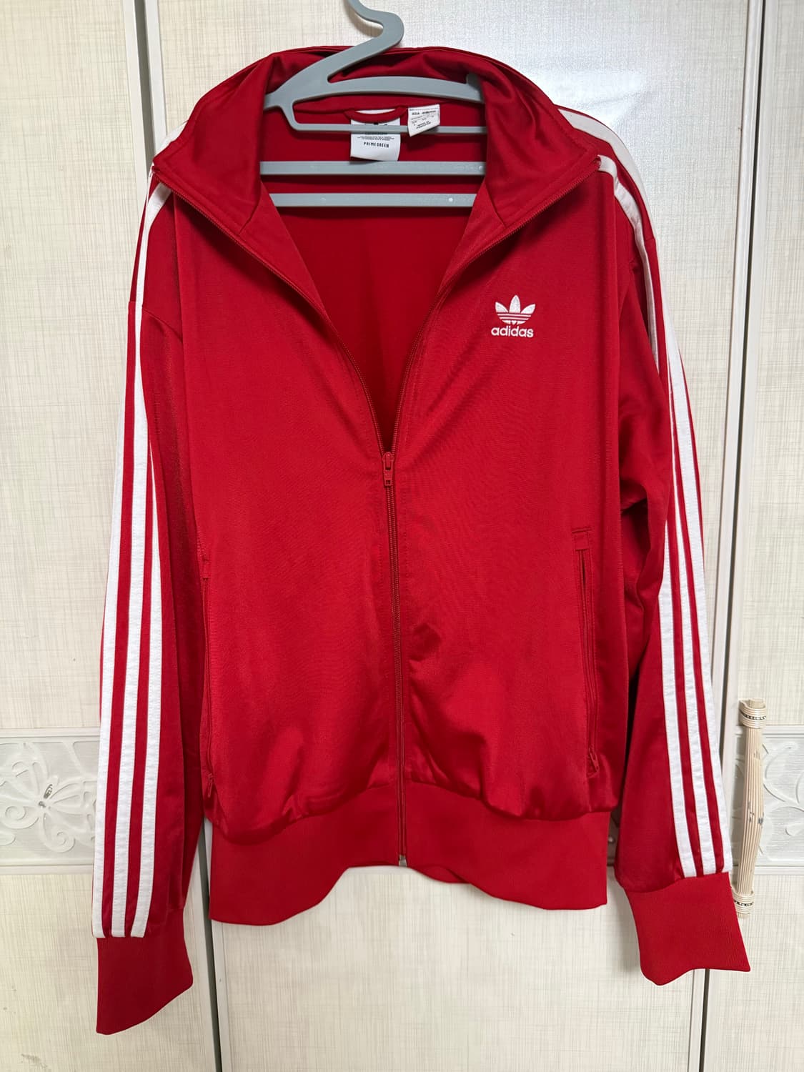 아디다스 트랙탑 레드 L 상품이미지1